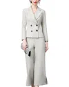Anette 2pc Blazer & Pant Set In Gray
