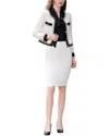 Anette 2pc Blazer & Skirt Set In Multi