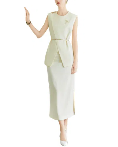 Anette 2pc Top & Skirt Set In Multi