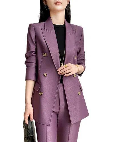 Anette Blazer In Purple