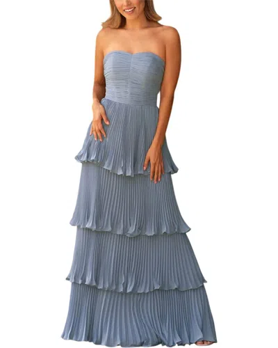 Anette Maxi Dress In Blue
