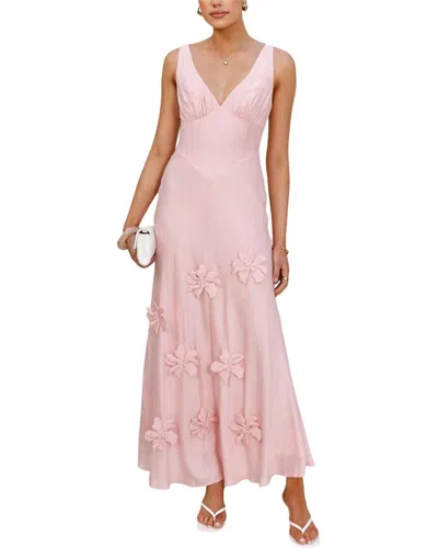 Anette Maxi Dress In Pink