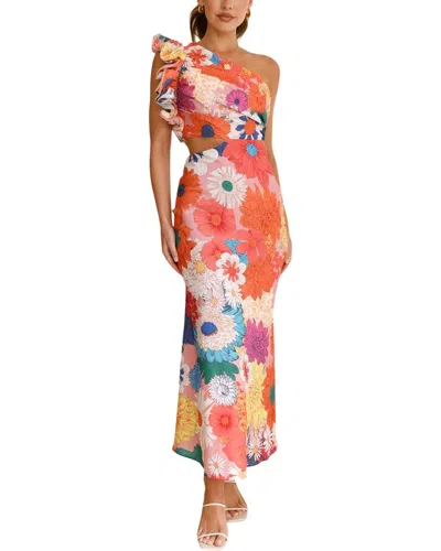 Anette Maxi Dress In Multi