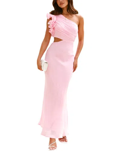 Anette Maxi Dress In Pink