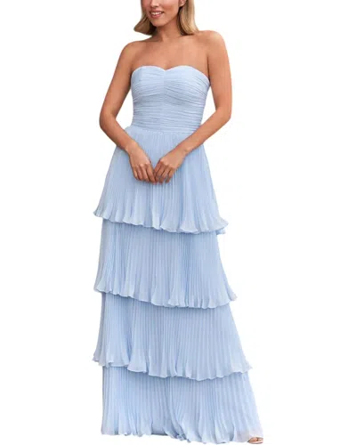 Anette Maxi Dress In Light Blue
