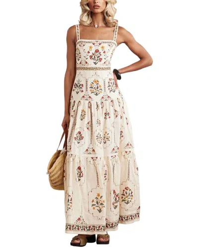 Anette Maxi Dress In Neutral