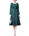 Anette Midi Dress In Blue