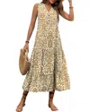 Anette Midi Dress In Multi