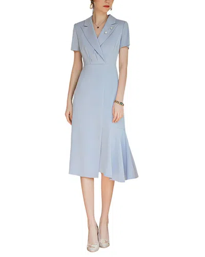 Anette Midi Dress In Blue