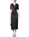 Anette Midi Dress In Black