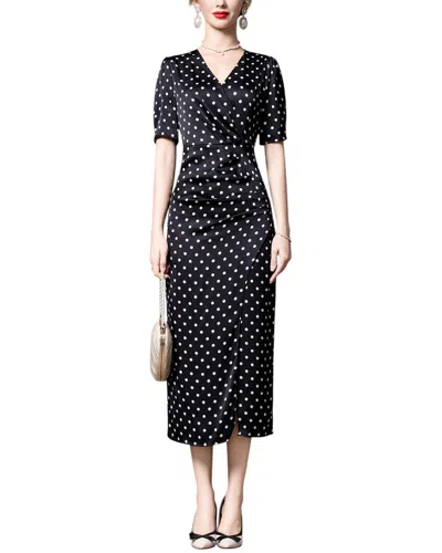 Anette Midi Dress In Black