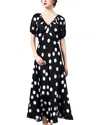 Anette Midi Dress In Black