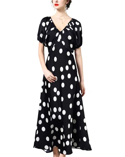 Anette Midi Dress In Black