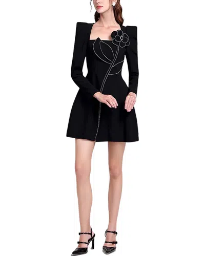 Anette Midi Dress In Black