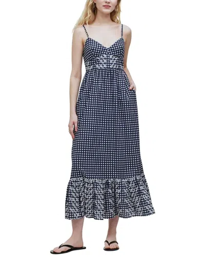 Anette Midi Dress In Blue