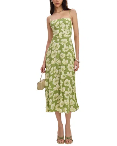 Anette Midi Dress In Green