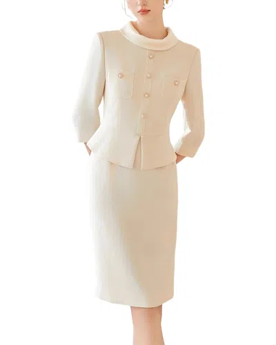 Anette Midi Dress In Neutral