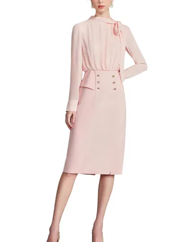 Anette Midi Dress In Pink