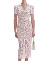 Anette Midi Dress In White