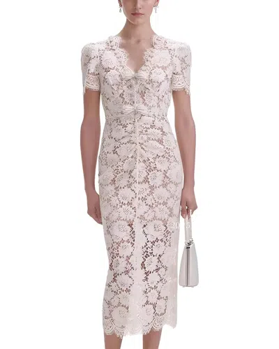 Anette Midi Dress In White