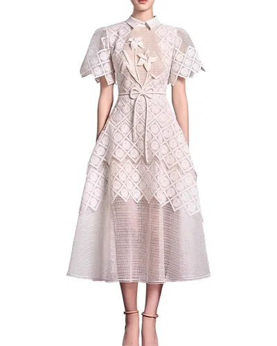 Anette Midi Dress In White