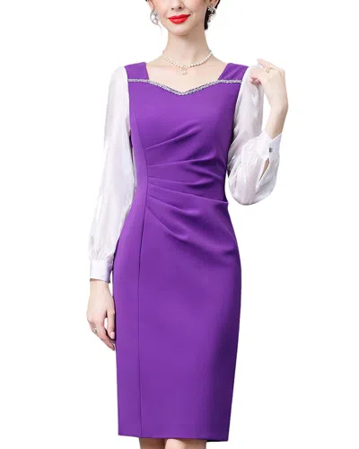Anette Mini Dress In Purple