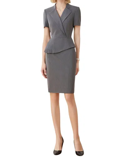 Anette Mini Dress In Gray