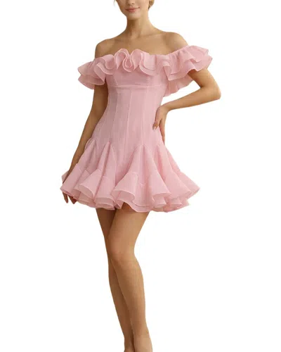 Anette Mini Dress In Pink