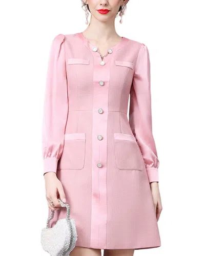 Anette Shirtdress In Pink
