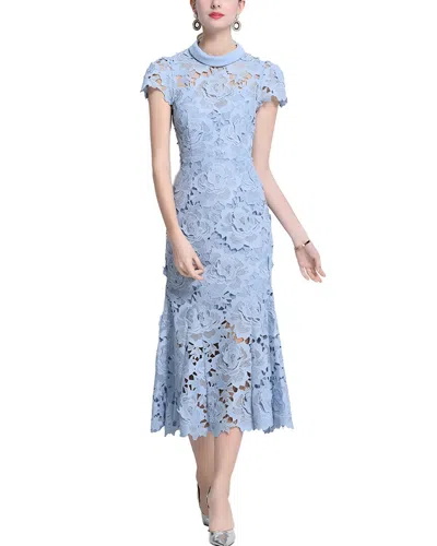 ANETTE SOLID MIDI DRESS