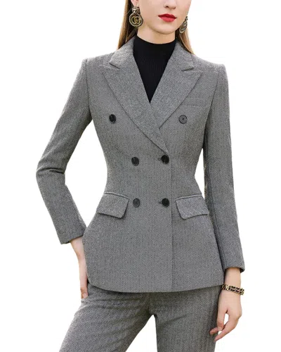 ANETTE ANETTE WOOL-BLEND BLAZER