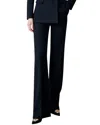 Anette Wool-blend Pant In Blue