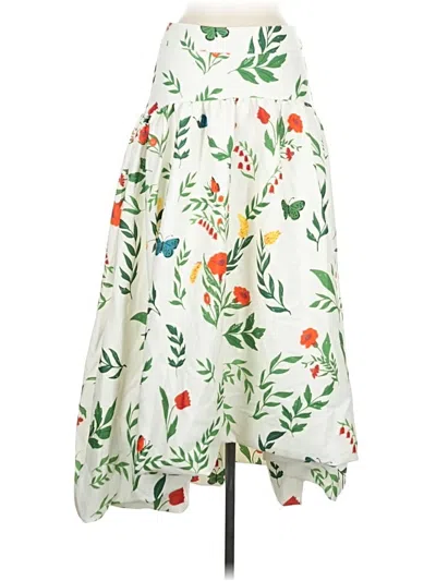 Pre-owned Anewsta Casual Skirt In White