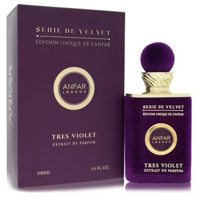 Anfar 2pcs Combo Gift Set  London Tres Violet By  Extrait De Parfum Spray 3.4 oz For Women In Purple