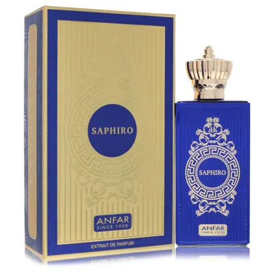 Anfar 2pcs Combo Gift Set  Saphiro By  Extrait De Parfum Spray 2.04 oz For Men In Multi