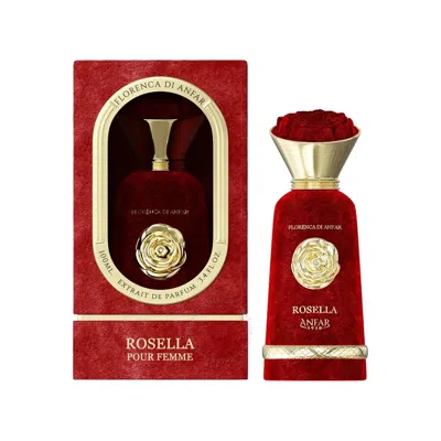 Anfar Ladies Rosella Extrait De Parfum Spray 3.4 oz Fragrances 062940223006 In Red