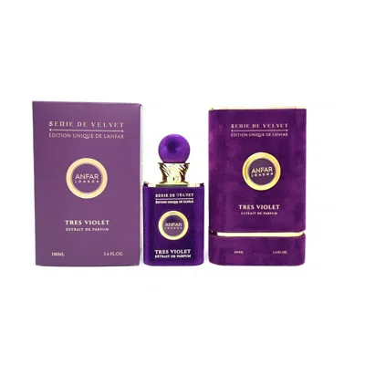 Anfar Ladies Tres Violet Extrait De Parfum Spray 3.4 oz Fragrances 6292257643535