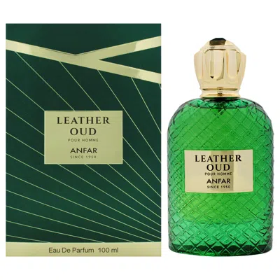 Anfar Leather Oud For Men 3.4 oz Edp Spray