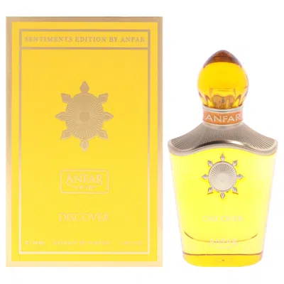 Anfar Sentiments Edition - Discover For Men 3.4 oz Extrait De Parfum Spray