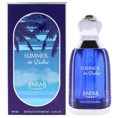 Anfar Summer In Dubai By  For Men - 3.4 oz Extrait De Parfum Spray