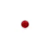Angara 0.34 Ctw Bezel-set Ruby Solitaire Stud Earring In Platinum/medium Red