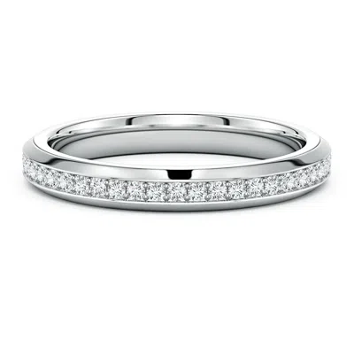 Angara 0.58 Ctw Men's Diamond Eternity Ring In Metallic