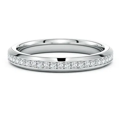 Angara 0.58 Ctw Men's Lab-grown Diamond Eternity Ring In Metallic