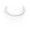 Angara 10-11mm 10-11mm, 16" South Sea Pearl Single Line Choker In White Gold/white