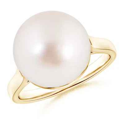 Angara 12mm Classic South Sea Pearl Ring In Gold