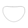 Angara 18" Prong-set Diamond Tennis Necklace In White Gold/h