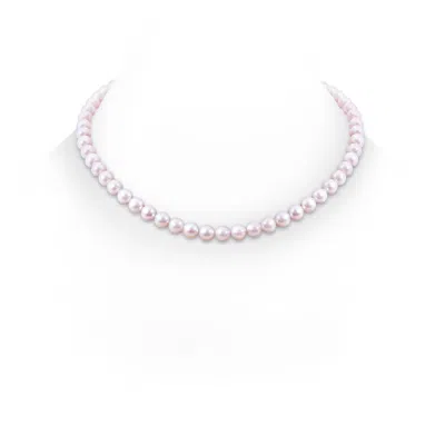 Angara 6-7mm 6-7mm, 18" Akoya Cultured Pearl Single Strand Necklace