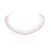 Angara 6-7mm 6-7mm, 22" Japanese Akoya Pearl Single Strand Necklace In Yellow Gold/pinkish