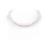 Angara 6.5-7mm 18" Freshwater Pearl Princess Necklace In White Gold/white