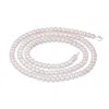 Angara 6.5-7mm 30" Freshwater Pearl Opera Necklace In White Gold/white